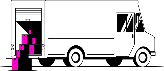 delivery jeen car 