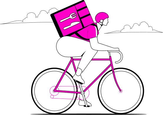 Delivery man from jeen